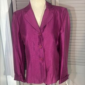Elegant Women's Purple Blazer